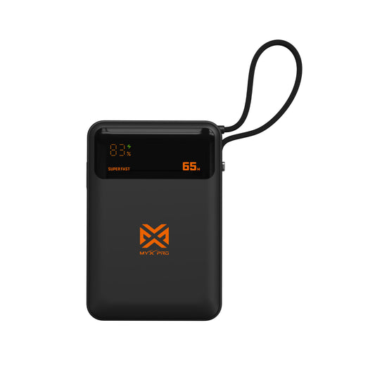 MYX PRO ZENVOLT 10K COMPACT POWERBANK BLK