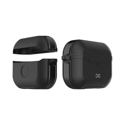Infinyty Gravix Case with Metal Edges for AirPods Pro 2, Black