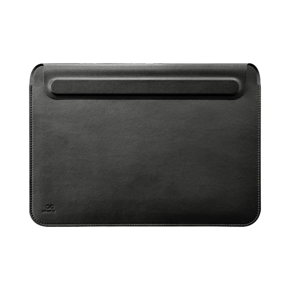 Infinyty Eleve Leather MacBook Case, Black