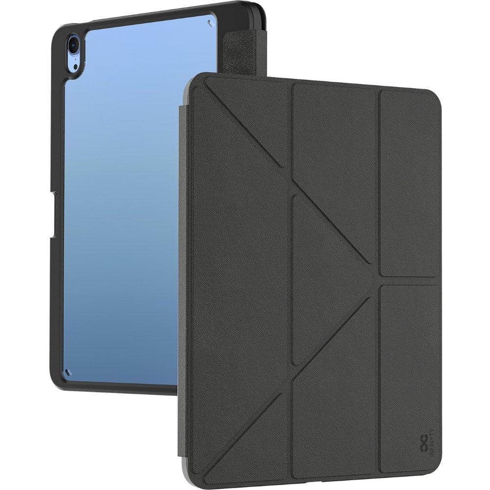 Infinyty Smart-Rap iPad Case with Tri-Fold Stand iPad Air 11-inch (2024) iPad 10.9-inch (2022) iPad Pro 11-inch (2021), Black