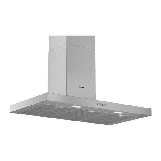 Bosch Series 2 Wall-Mounted Cooker Chimney Hood 90cm Stainless Steel DWB94BC51B [Open Unit]