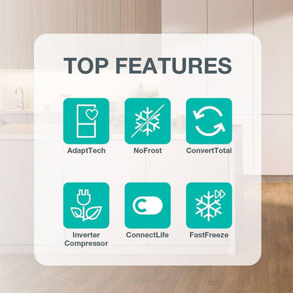 Gorenje Built-in Upright Freezer, 235L, White, FNCI517E62WF