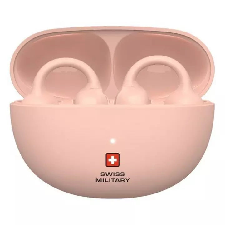 Swiss Military Delta 6 True Wireless Bluetooth Earbuds – Pink