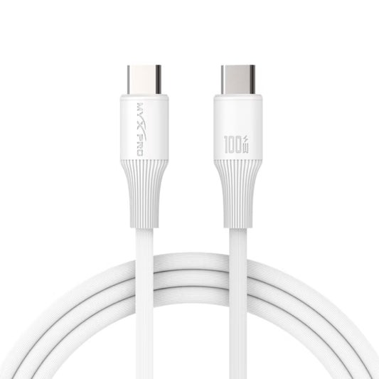MYX PRO VOLT MAX 100W TYPE-C CABLE (2M) WHT