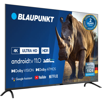 Blaupunkt 4K UHD LED Android TV 55-inch Black