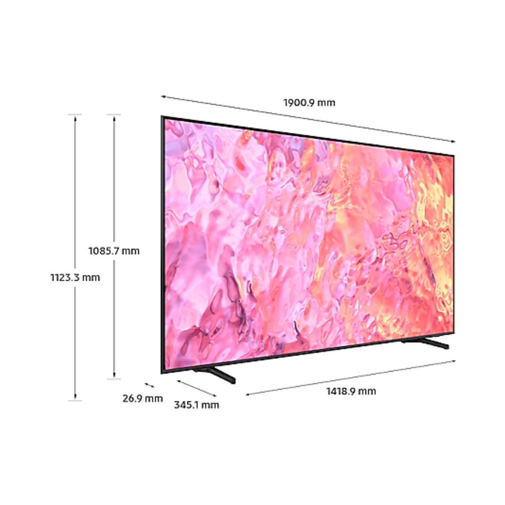 Samsung 65-Inch QLED 4K HDR Smart TV Titanium Grey QA65Q60CAUXZN