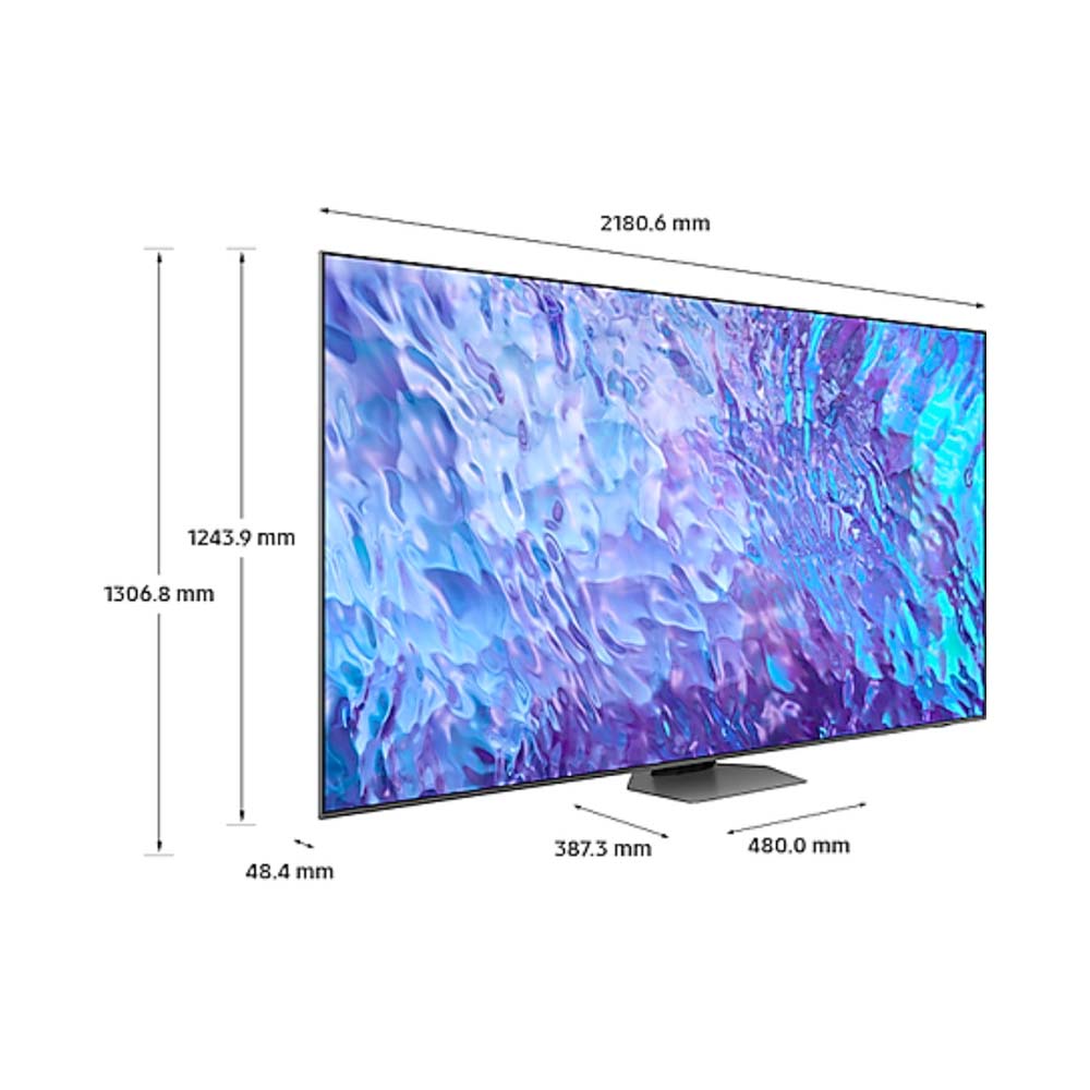 Samsung 98-Inch QLED 4K Smart TV Silver QA98Q80CAUXZN