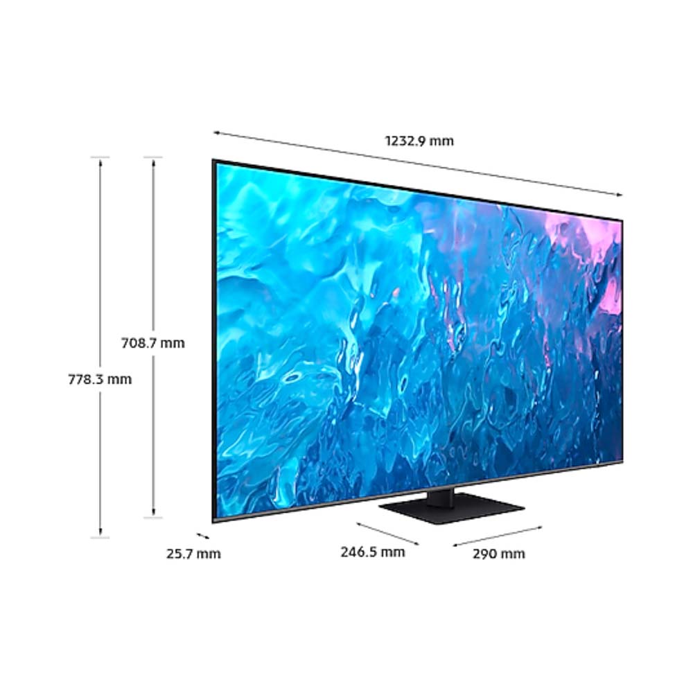 Samsung 55-Inch QLED 4K Smart TV Titanium Grey QA55Q70CAUXZN