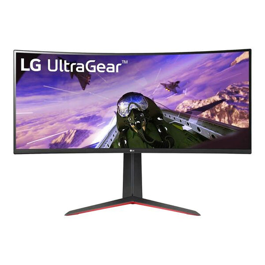 LG 34-Inch UltraGear 21:9 Curved WQHD Gaming Monitor Black