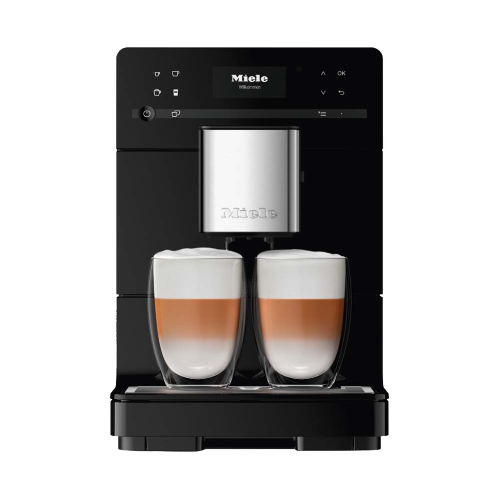 Miele Countertop Coffee Machine With Onetouch Obsidian Black