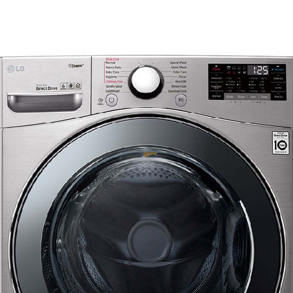 LG Front Load Washing Machine 24Kg Silver F0P3CYVDT