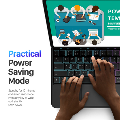 Infinyty EXIVO-I Keyboard for iPad Pro 11-inch, Black