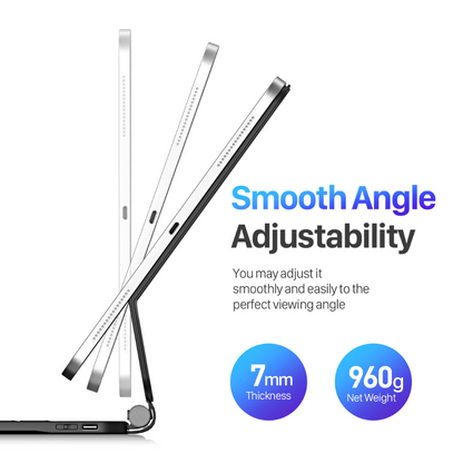 Infinyty Cipher-I Keyboard for iPad 11-inch English/Arabic Keyboard, Black