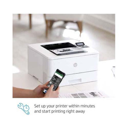 HP M404DN LaserJet Pro Monochrome Printer White