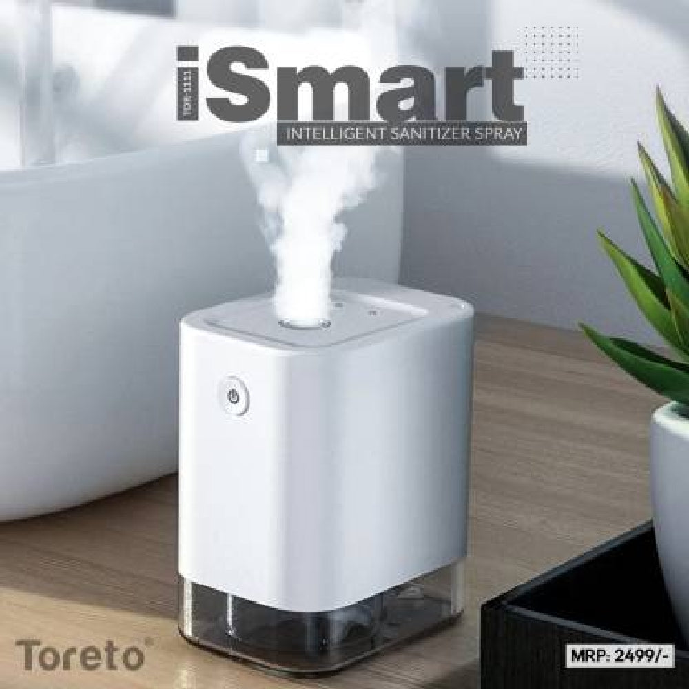 Toreto  Ismart Intelligent Sanitizer Automatic Liquid Spray White