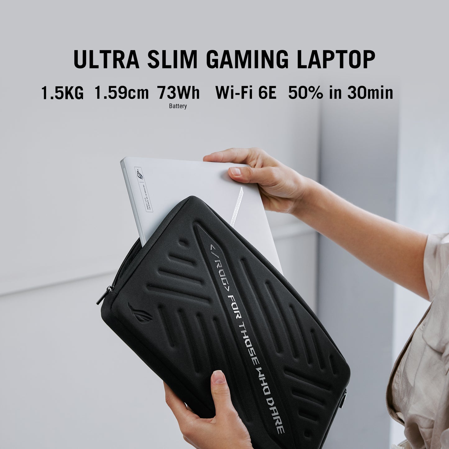 Asus ROG Zephyrus G14 Gaming Laptop 32GB RAM, 1TB SSD, AMD Ryzen AI 9-HX370 Processor, RTX 5060 8GB GDDR7, 14-inch display, GA403WM-321W