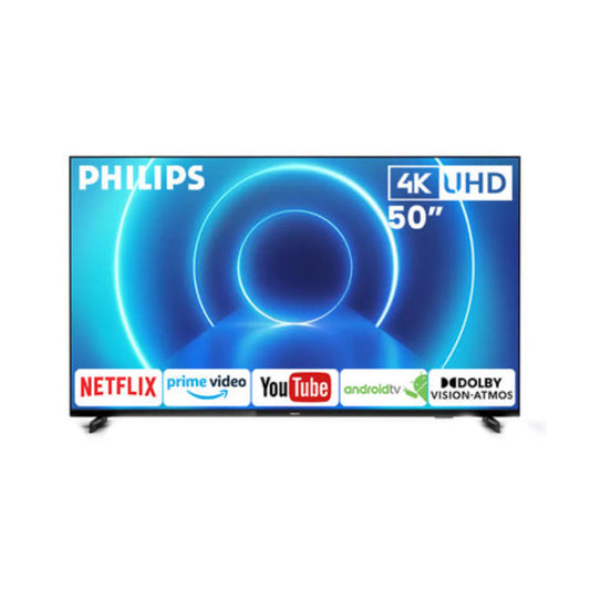 Philips 4K UHD 7600 Series Smart LED TV 50" Black 50PUT7605/56