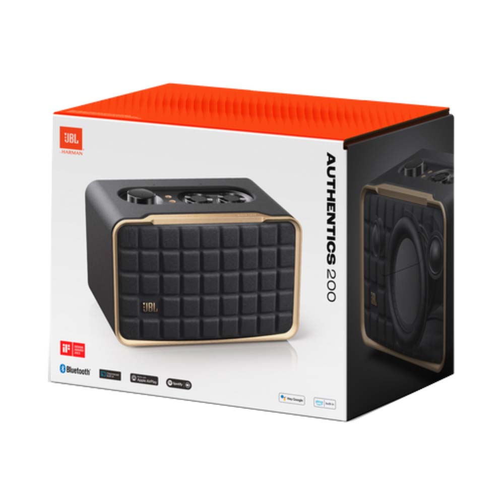 JBL Authentics 200 Smart Home Speaker Black