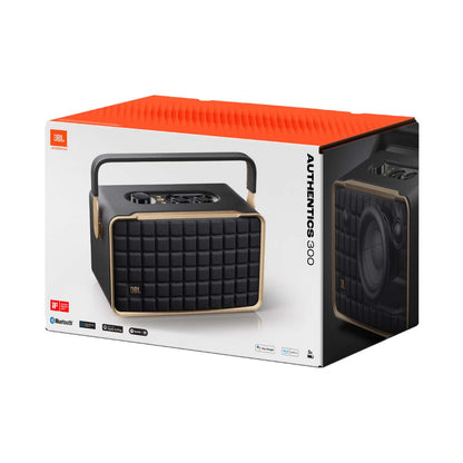 JBL Authentics 300 Portable Smart Home Speaker Black