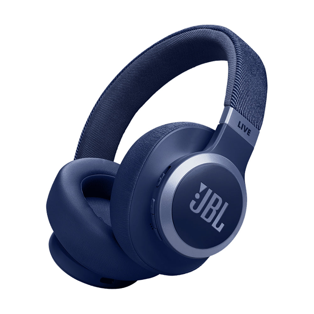 JBL Live 770 Wireless Noise Cancelling  On-Ear Headphone Blue