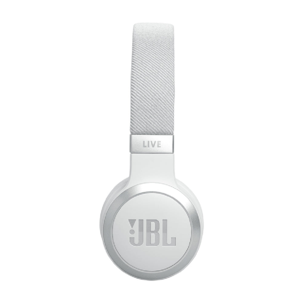 JBL Live 670 Wireless Noise Cancelling  On-Ear Headphone White