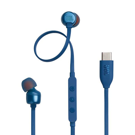 JBL Tune 310C Hi-Res in-Ear USB-C Headphone Blue