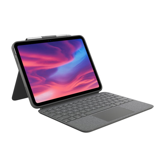 LOGITECH COMBO TOUCH IPAD10/A16 GREY ARA
