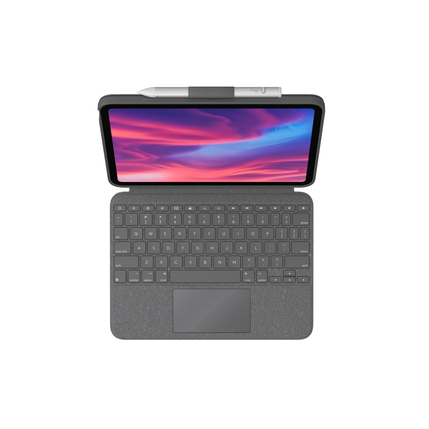 LOGITECH COMBO TOUCH IPAD10/A16 GREY ARA