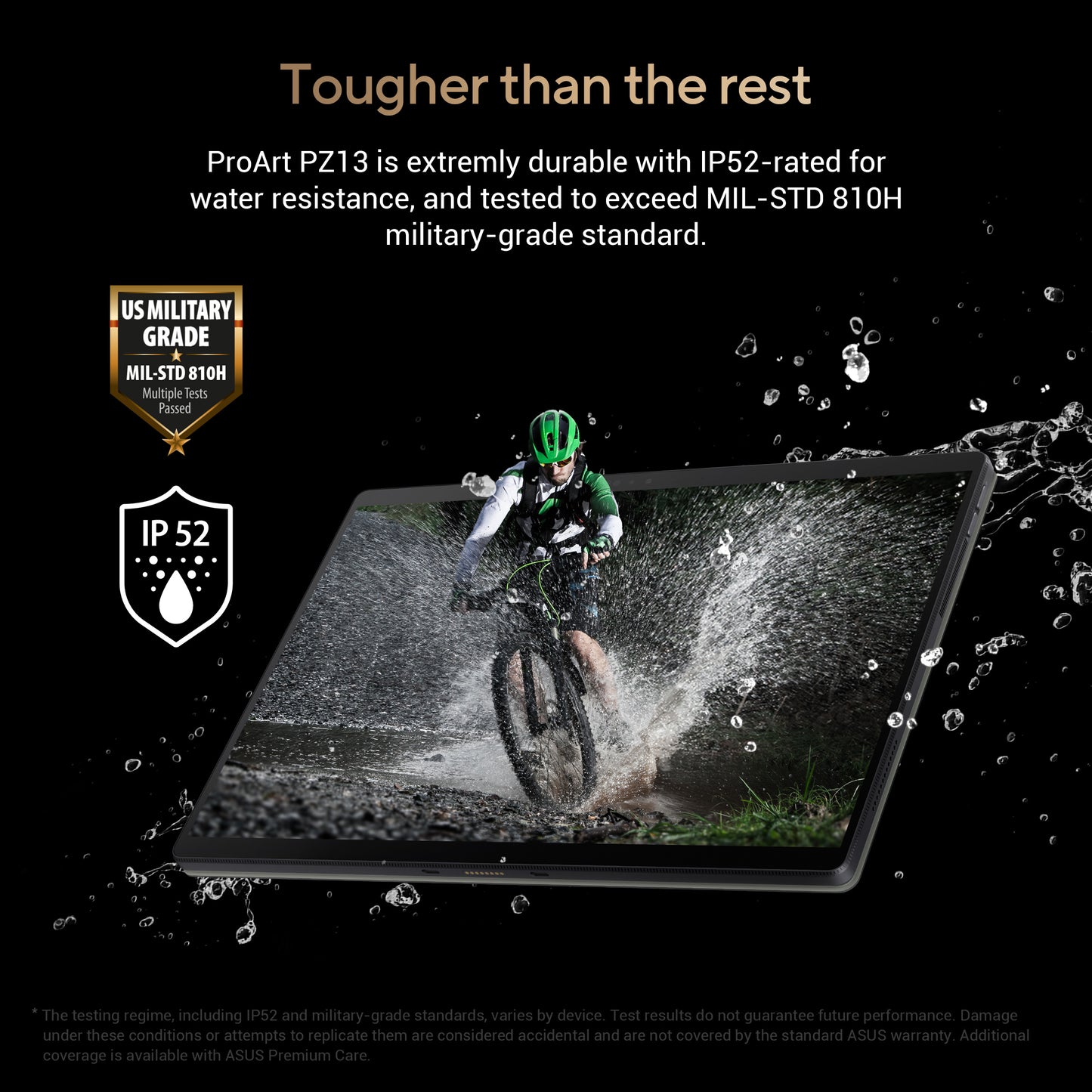 Asus ProArt PZ13 OLED Laptop 16GB RAM, 1TB SSD, Snapdragon X Plus X1P 42 100 Processor, 13.3-inch OLED touch display, Nano Black, HT5306QA-LX002W