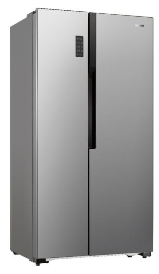 GORENJE Side by Side Refrigerator 566 LITRES, Stainless Steel, NRS9182MXUK