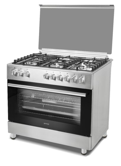 Gorenje Freestanding 5 Burner Combination Cooker with Electric Oven 90cm GK9221S