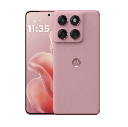 Motorola Edge 60 Fusion Dual SIM 5G Smartphone 12GB RAM, 256GB Storage, Zephyr (Pink)