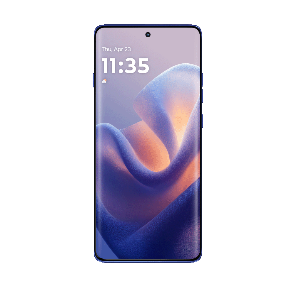 Motorola Edge 60 Pro 5G Dual SIM Smartphone 12GB RAM, 512GB Storage, Dazzling Blue