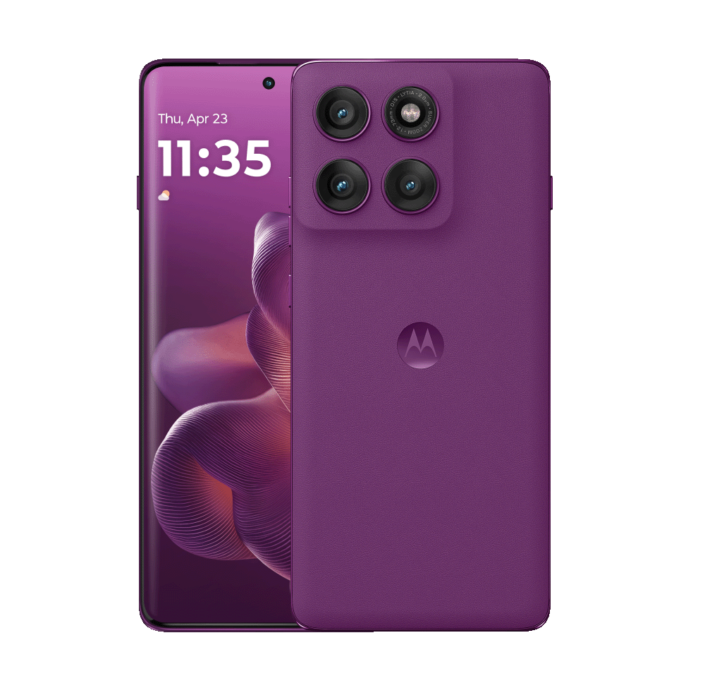 Motorola Edge 60 Pro 5G Dual SIM Smartphone 12GB RAM, 512GB Storage, Sparkling Grape