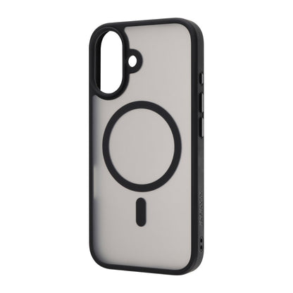 Infinyty Gleam Hybrid Matte Soft Touch MagSafe Case for iPhone 17, Black