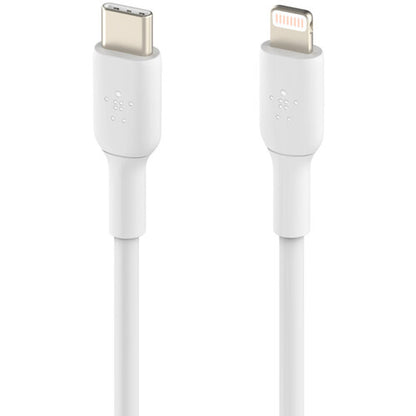 Belkin USB-C to Lightning Fast Charging Cable 1M – Apple Compatible – White