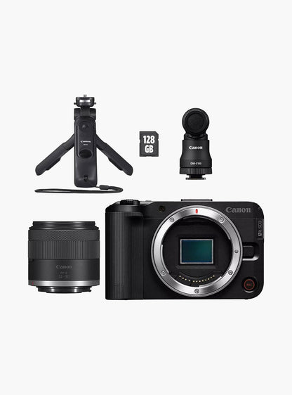Canon EOS R50 V Body + RF-S14-30MM IS STM PZ Lens Content Creator Kit