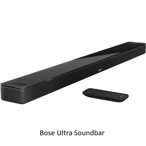 LG 77-inch OLED 4K Smart TV Black OLED77C46LA (2024) + Bose Smart Ultra Soundbar, Black