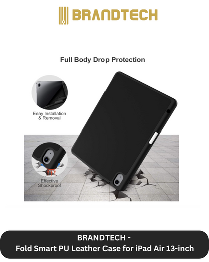 Brandtech iPad Air 13-inch Case + Screen Protector