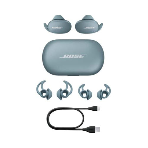 Bose QuietComfort Bluetooth In-Ear Earbuds with Charging Case Stone Blue