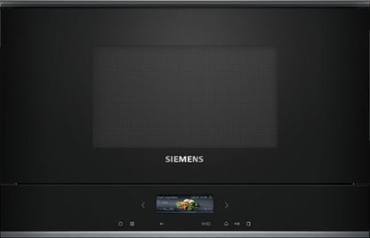 Siemens Built-In Microwave, 21 L, Black, BE732L1B1M