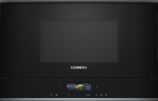 Siemens Built-In Microwave, 21 L, Black, BE732L1B1M