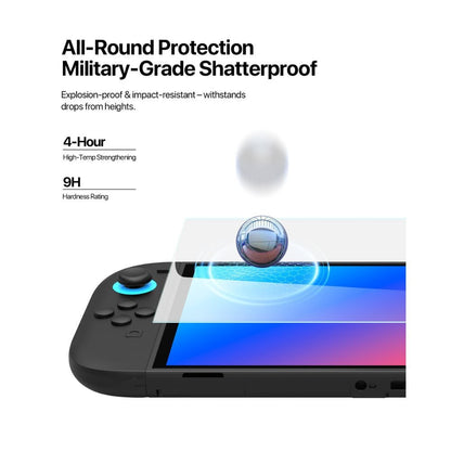 Infinyty ShieldX Tempered Glass Screen Protector for Nintendo Switch 2 HD