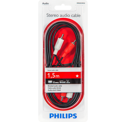 Philips Stereo Audio 1.5m Cable, SWA2521W