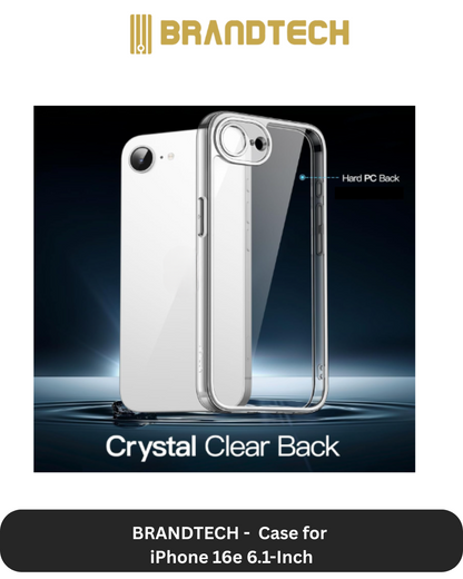 Brandtech iPhone 16e Case + Screen Protector