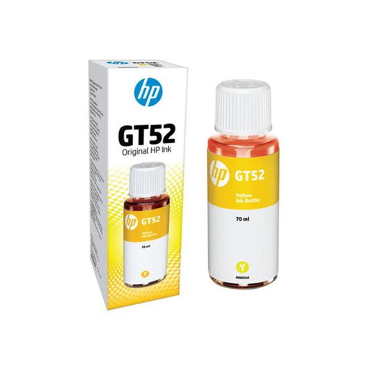 HP GT52 Original Ink Bottle 70ml Yellow