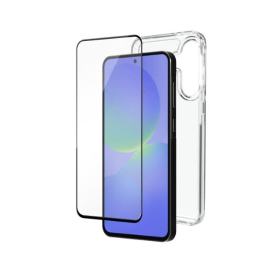Infinyty DefenDuo Samsung A36 Clear Phone Case & Screen Protector (without aligner)