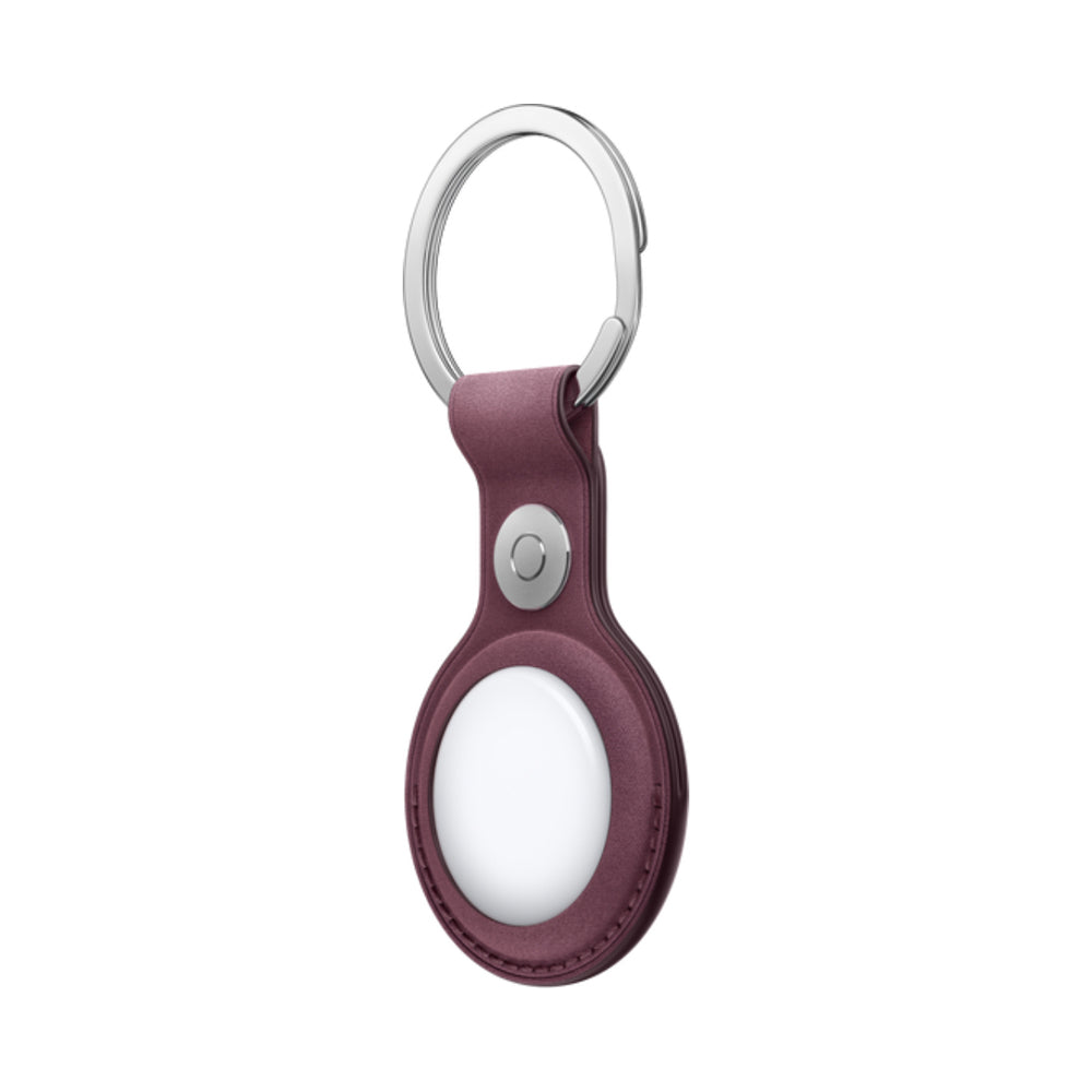 Apple AirTag FineWoven Key Ring Mulberry