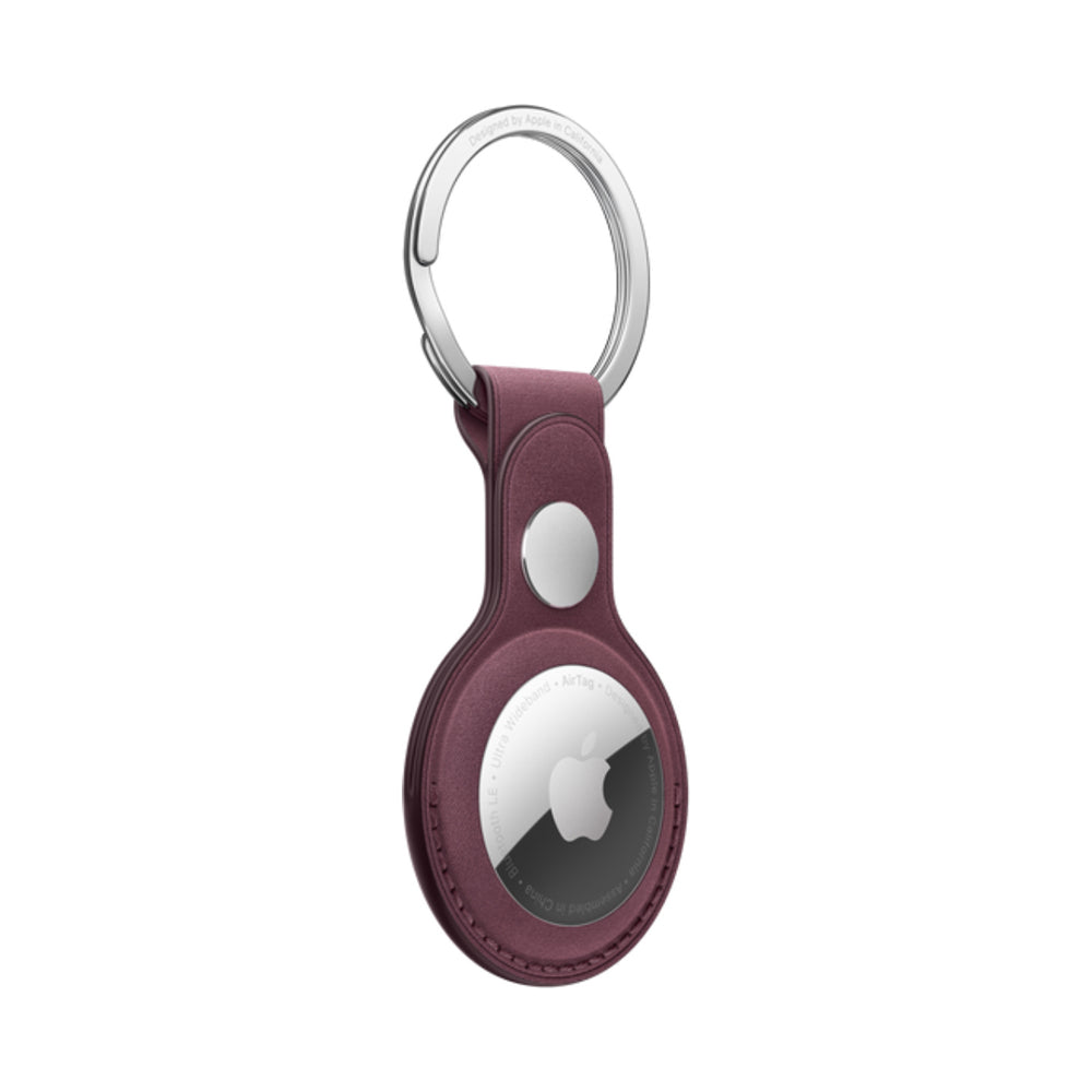 Apple AirTag FineWoven Key Ring Mulberry