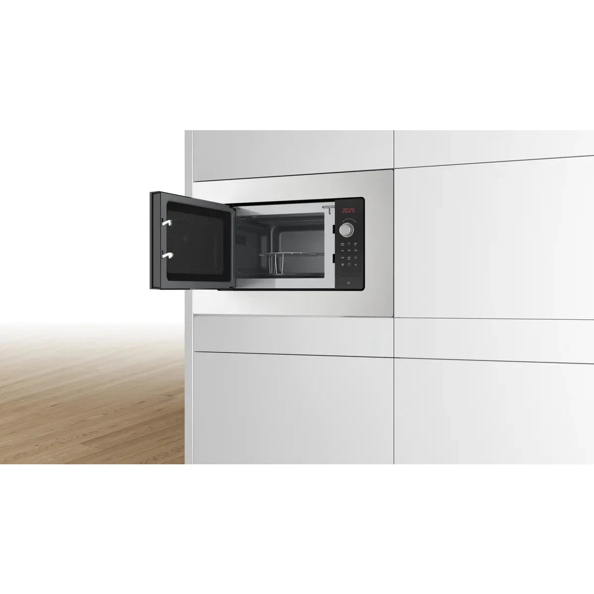 Bosch Series 2 Built-in Microwave, 25L, 800W, Stainless steel, BEL653MS3M